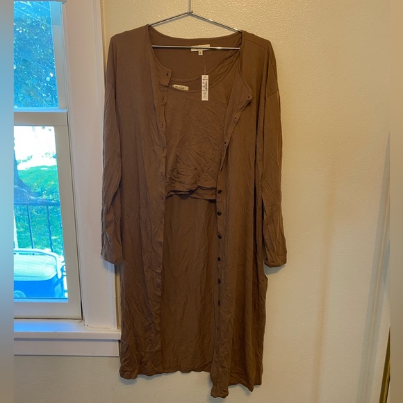 NWT Madewell Duster Cardigan Twin Set - Picture 4 of 9